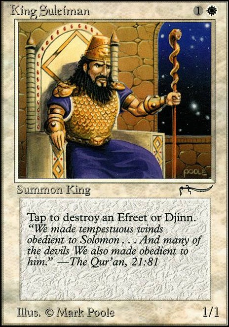 King Suleiman