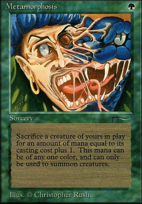 Metamorphosis feature for Metamorphosis Affinity Value