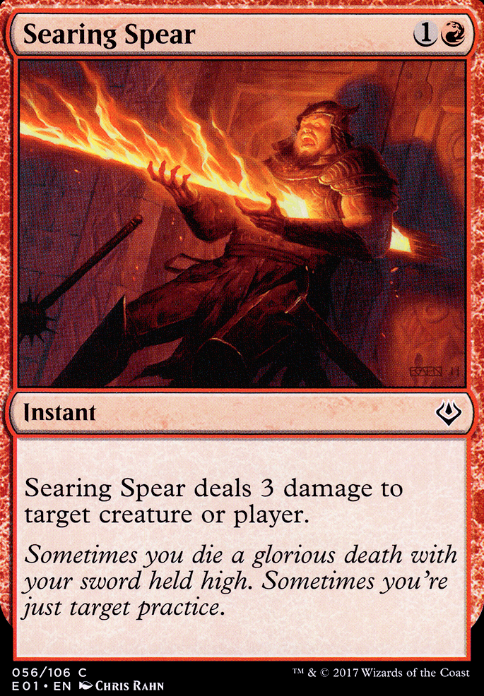 Featured card: Searing Spear