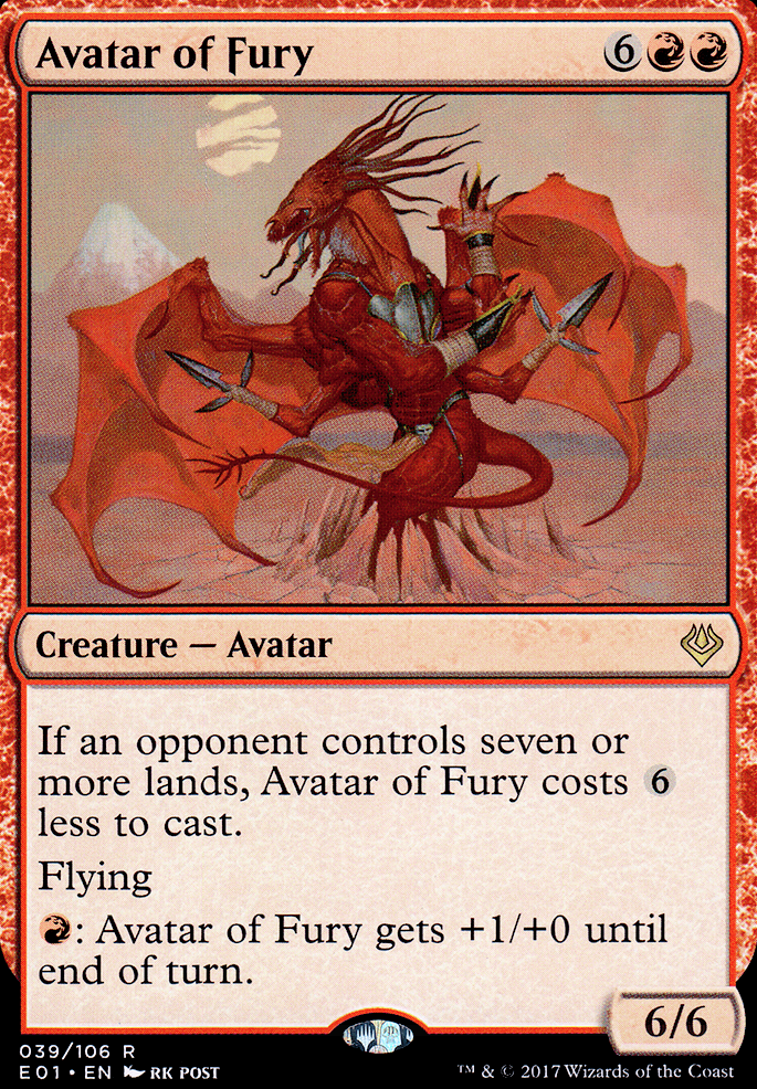 Featured card: Avatar of Fury