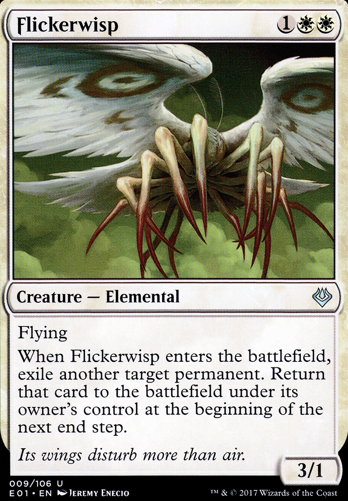 Flickerwisp Near Mint Normal English Magic Card Commander 2013 Edition MTG TCG 