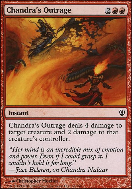 Featured card: Chandra's Outrage