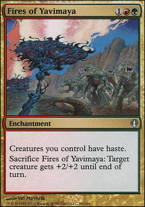 Featured card: Fires of Yavimaya