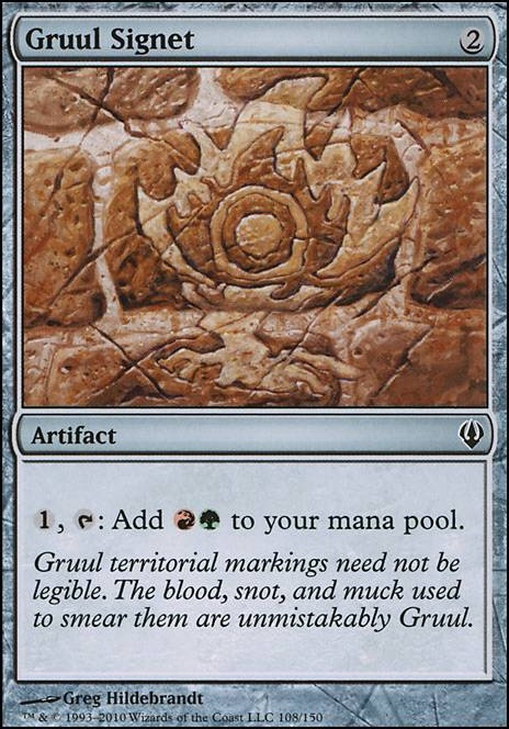 Gruul Signet feature for Double Trouble!