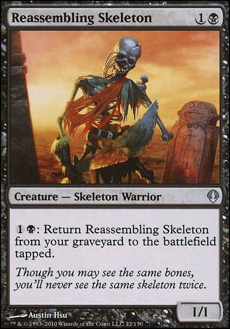 Featured card: Reassembling Skeleton