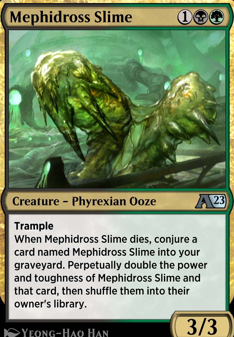 Featured card: Mephidross Slime