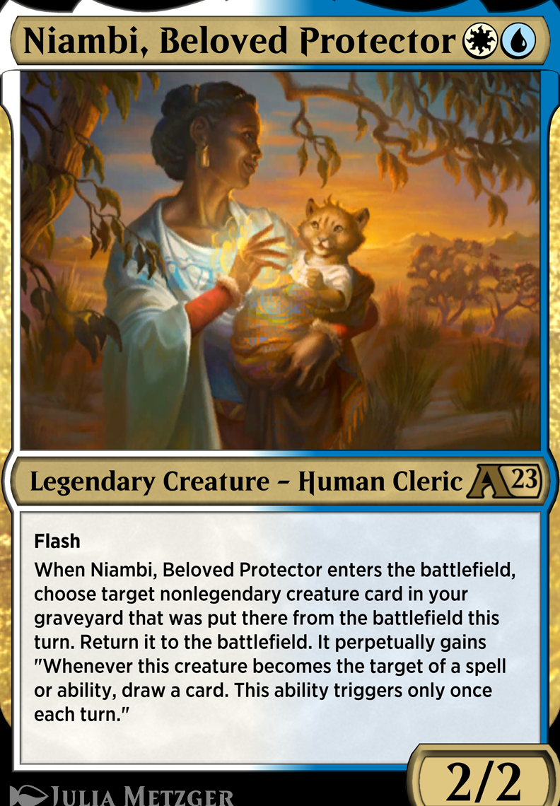 Featured card: Niambi, Beloved Protector