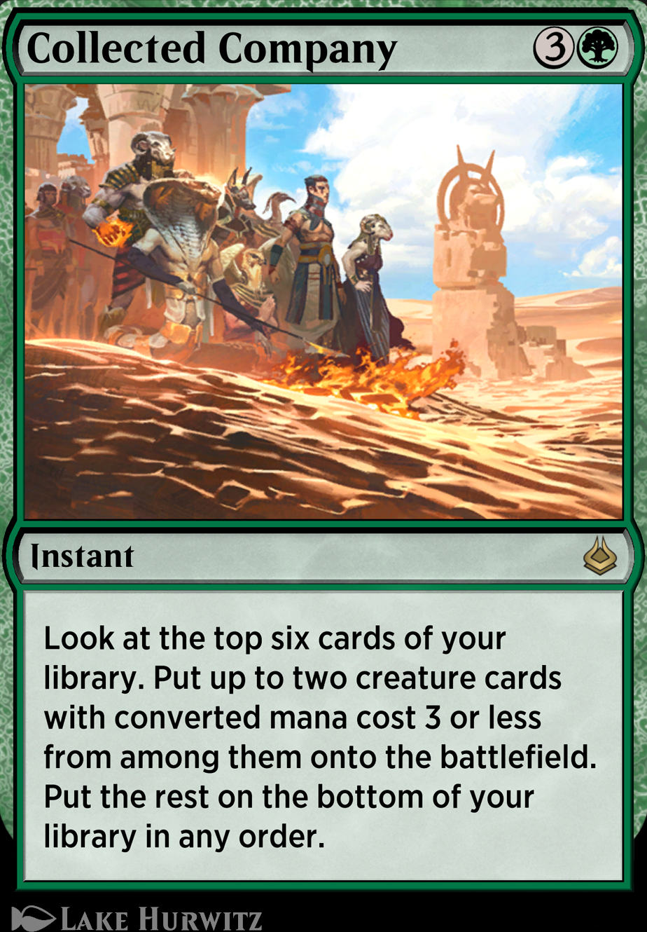 Collected Company feature for Naya Sliver Aggro
