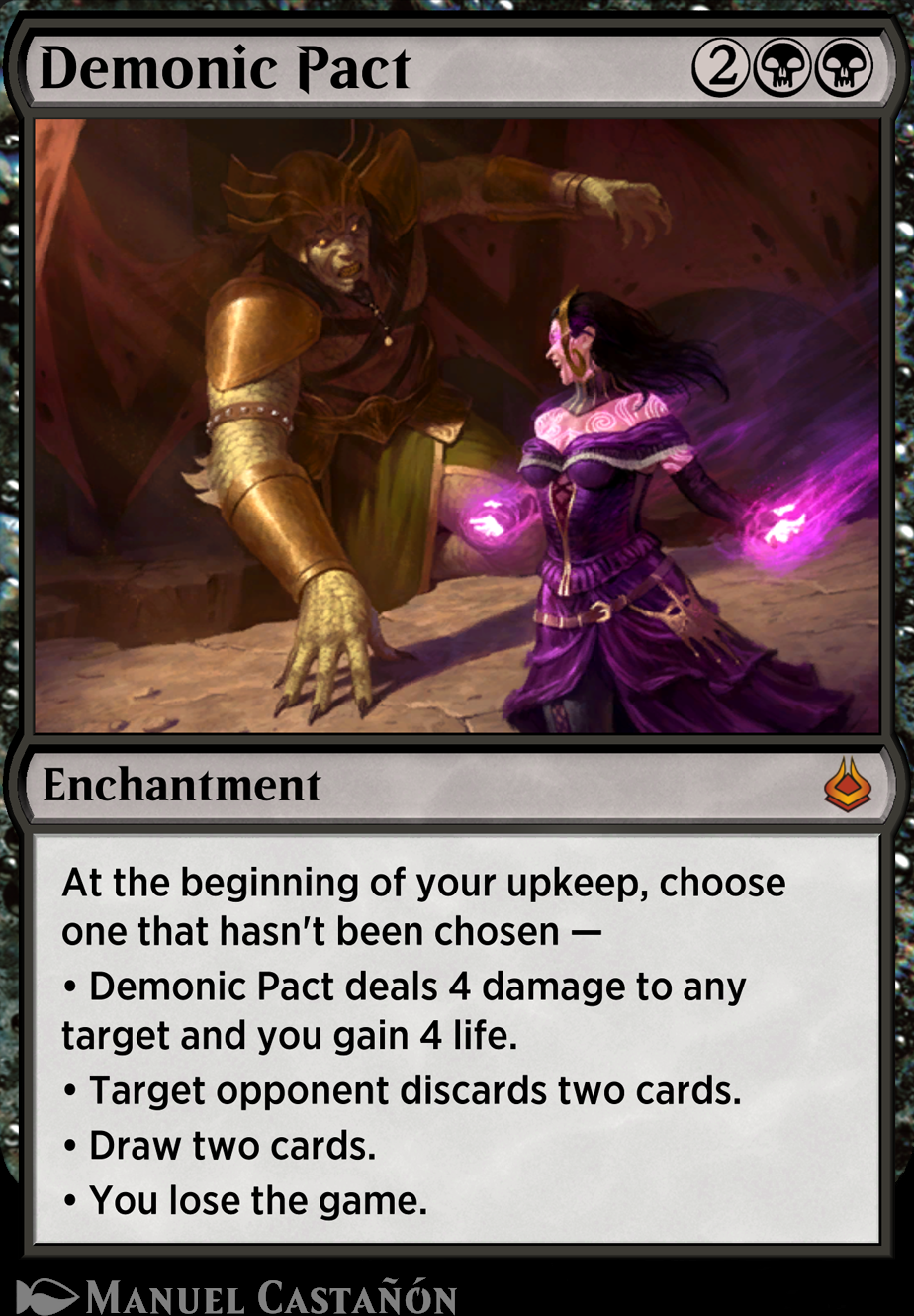 Demonic Pact feature for I give, I take