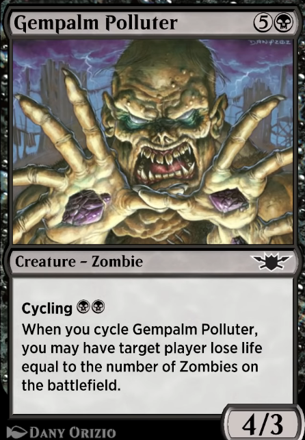 Featured card: Gempalm Polluter