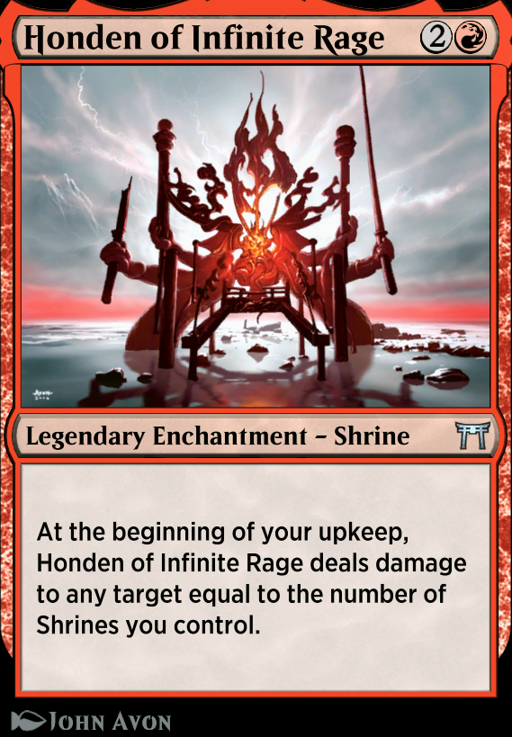 Featured card: Honden of Infinite Rage