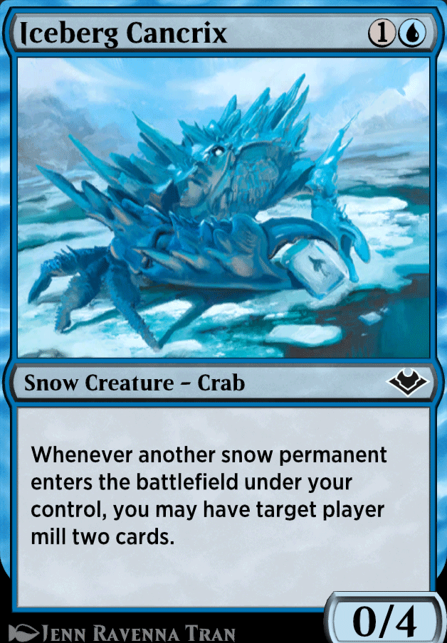 Featured card: Iceberg Cancrix