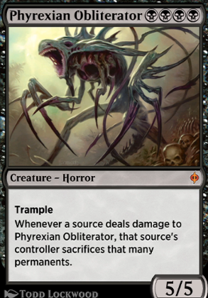 Featured card: Phyrexian Obliterator