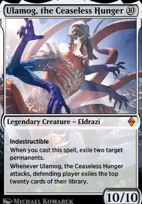 Ulamog, the Ceaseless Hunger feature for Colorless Competitive - 2024
