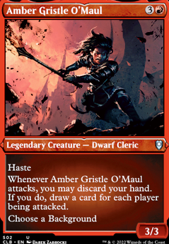 Commander: altered Amber Gristle O'Maul