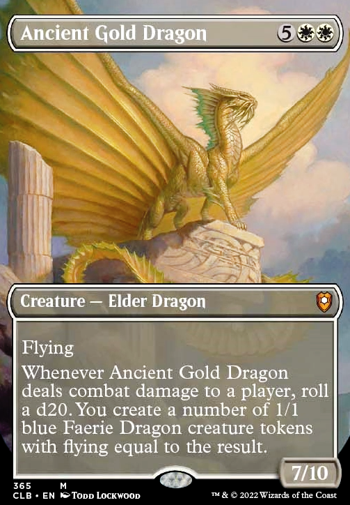 Featured card: Ancient Gold Dragon