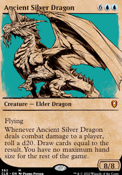 Ancient Silver Dragon feature for Remain Unbound Sarkhan