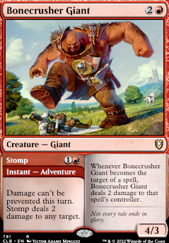 Bonecrusher Giant feature for Kari Zev, Skyship Raider