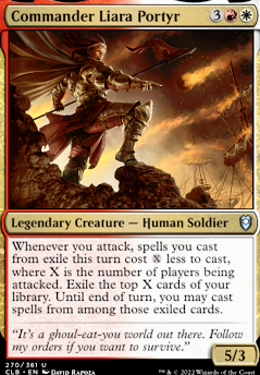 Featured card: Commander Liara Portyr