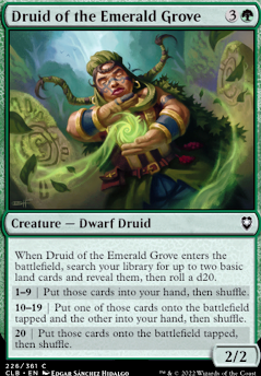 Featured card: Druid of the Emerald Grove