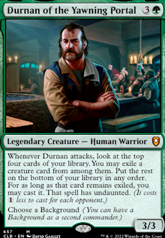 Durnan of the Yawning Portal feature for Green Lion Sundries Co. [Haunted Durnan EDH]