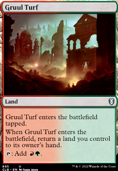 Gruul Turf FOIL Guildpact HEAVILY PLD Land Common MAGIC GATHERING CARD ABUGames 