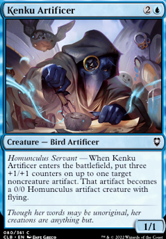 Kenku Artificer feature for Dimir Affinity