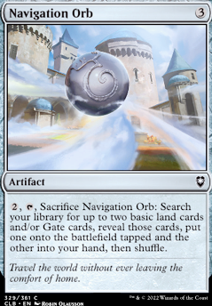 Navigation Orb feature for Child of Alara Deck