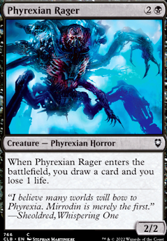 Featured card: Phyrexian Rager