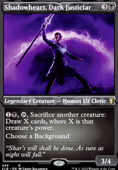 Commander: altered Shadowheart, Dark Justiciar