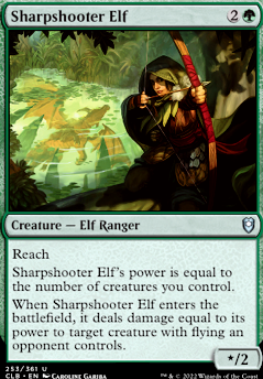 Sharpshooter Elf feature for Green / Black Elf
