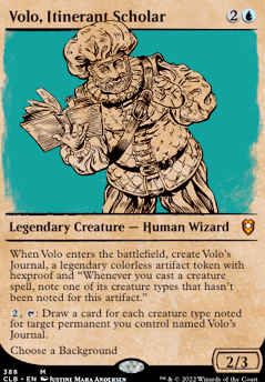 Commander: Volo, Itinerant Scholar