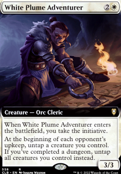 Featured card: White Plume Adventurer