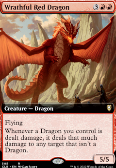 Featured card: Wrathful Red Dragon