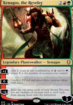 Xenagos, the Reveler feature for Xenagos mana ramp Aggro