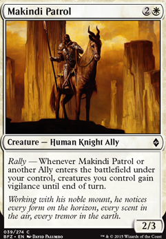 Featured card: Makindi Patrol