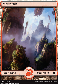 Mountain feature for The Basic Land Game Deck (per Ultimate Guard)