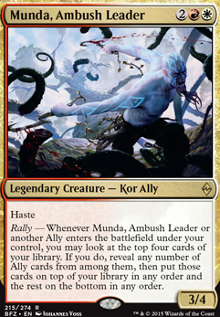 Munda, Ambush Leader feature for Munda's Boros Allies