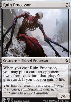 Featured card: Ruin Processor