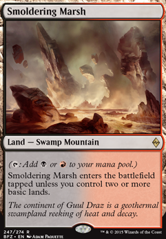 Smoldering Marsh feature for One's loss is another's gain
