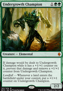 Undergrowth Champion feature for LFWIP