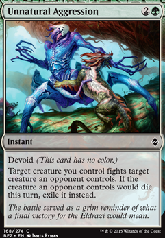 Featured card: Unnatural Aggression