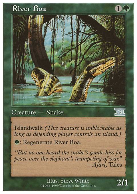 Featured card: River Boa