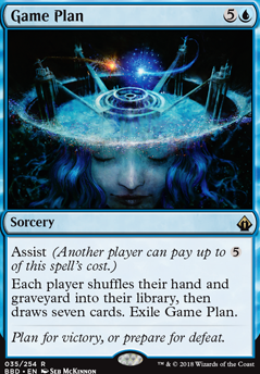 Game Plan feature for Oh look, it's another Nekusar deck.