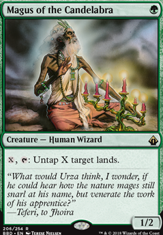 Magus of the Candelabra feature for MY COMMANDER IS A MANA ROCK ♡ [PRIMER]