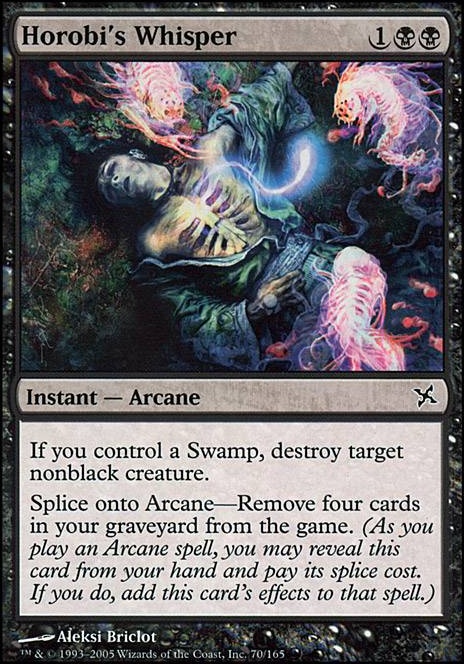 Horobi's Whisper feature for Abzan SoulCycle