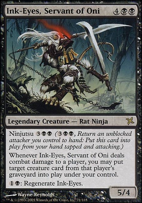 Ink-Eyes, Servant of Oni feature for Ninja Rats