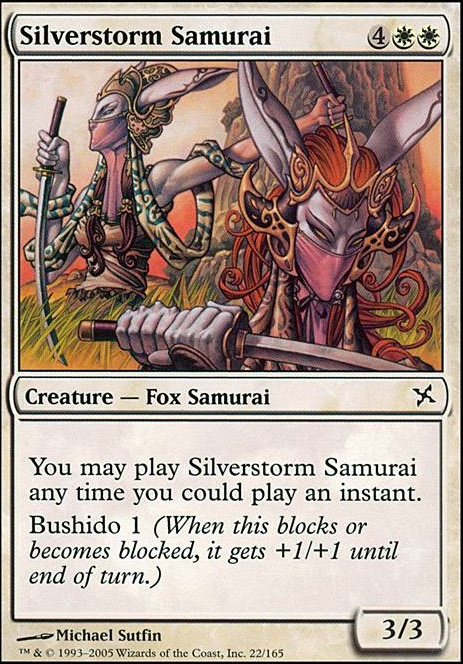 Featured card: Silverstorm Samurai