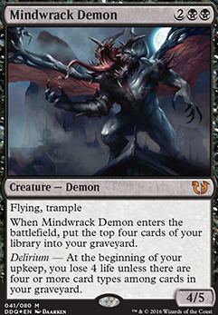Featured card: Mindwrack Demon