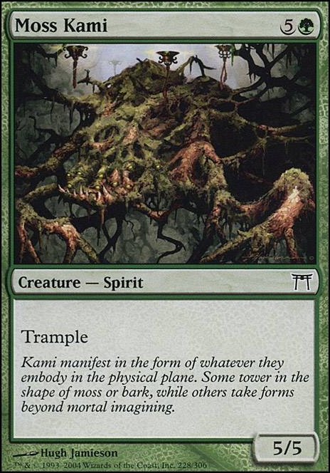Moss Kami feature for Kami & other Spirits